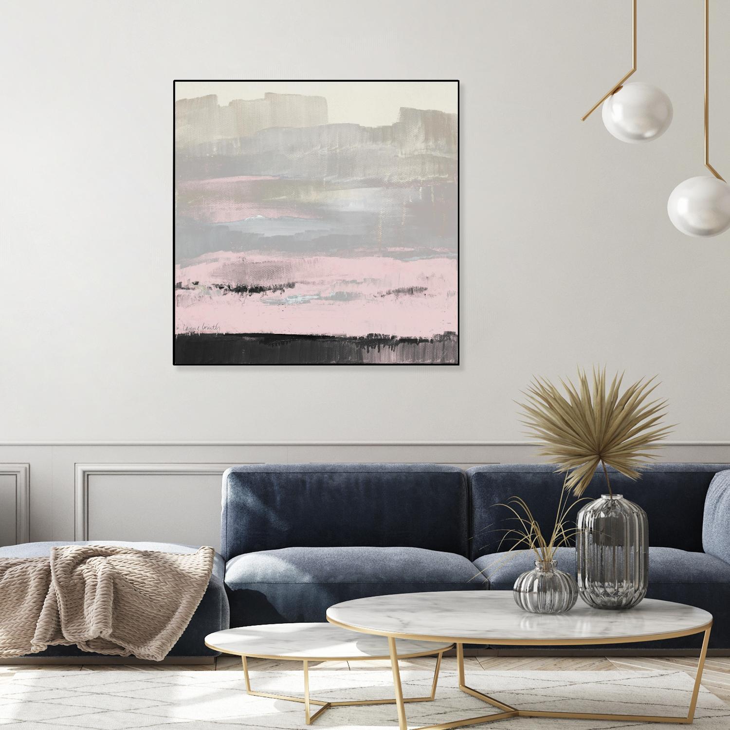 In the Distance (Pink) by Lanie Loreth on GIANT ART - abstract 