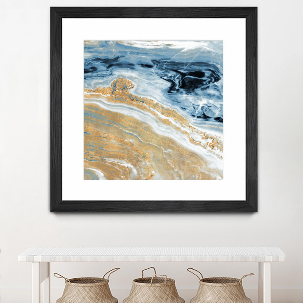 Clear Water With Gold I by Susan Bryant on GIANT ART - coastal photography