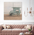 Whitewashed Lifeguard Stand by Susan Bryant on GIANT ART - coastal photography