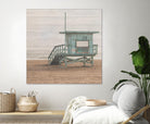 Whitewashed Lifeguard Stand by Susan Bryant on GIANT ART - coastal photography
