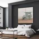 Whitewashed Lifeguard Stand by Susan Bryant on GIANT ART - coastal photography