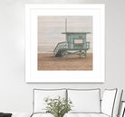 Whitewashed Lifeguard Stand by Susan Bryant on GIANT ART - coastal photography