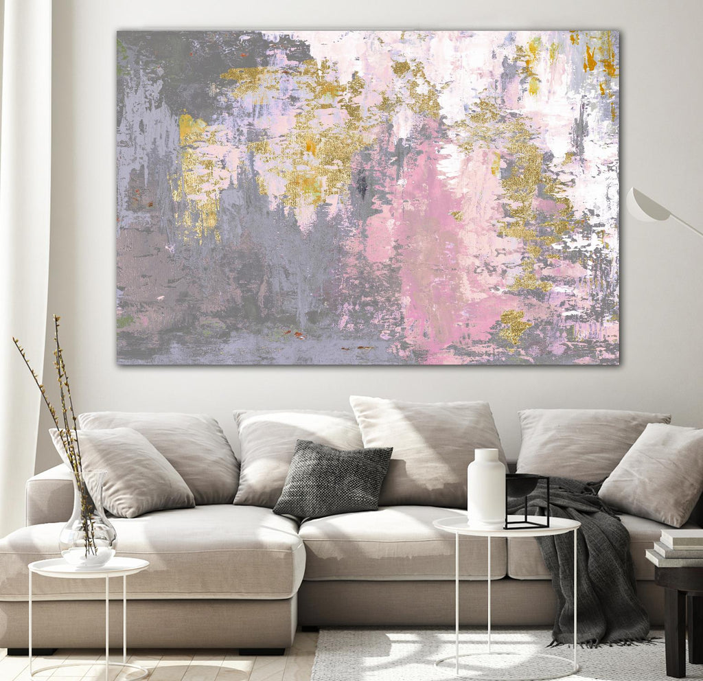 Pink Magic Abstrait par Patricia Pinto sur GIANT ART - abstrait rose