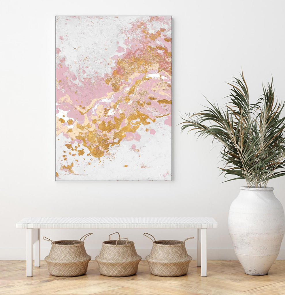 Pink Turbulence by Patricia Pinto on GIANT ART - pink abstract