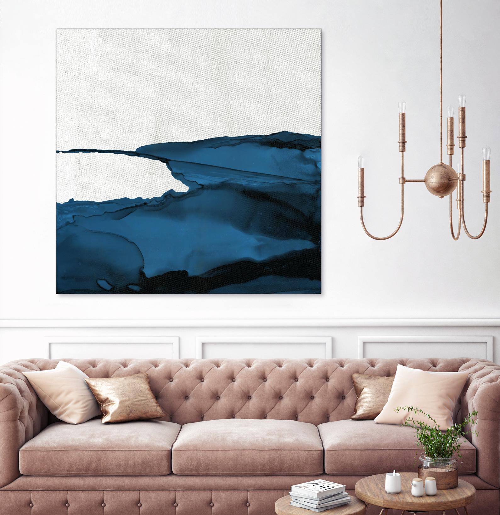 Royal Blue Escape II by Elizabeth Medley on GIANT ART - abstract 