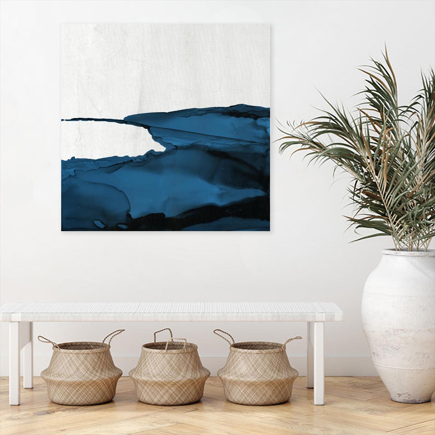 Royal Blue Escape II by Elizabeth Medley on GIANT ART - abstract 