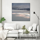 Flamingo Land Square by Carol Walker on GIANT ART - coastal abstract