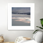 Flamingo Land Square by Carol Walker on GIANT ART - coastal abstract