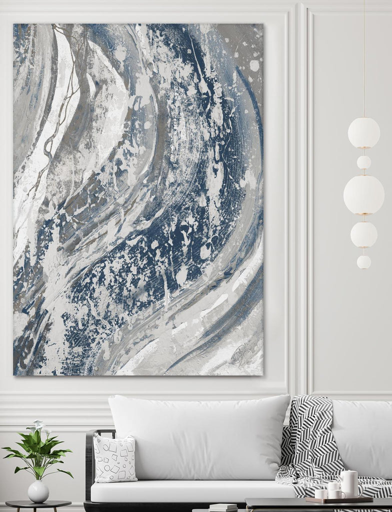 Blue Wave by Patricia Pinto on GIANT ART - abstract 