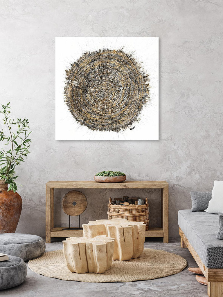 Mysterious Tree Ring by Roberto Gonzalez on GIANT ART - abstract 