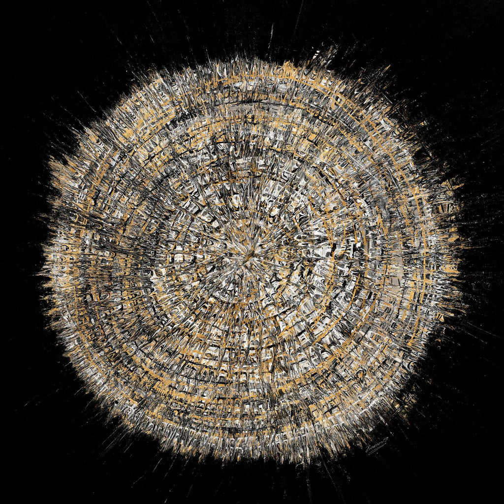 Mystérieux anneaux d'arbre de Roberto Gonzalez sur GIANT ART - décoratif 