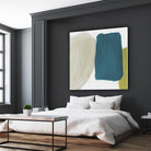 Beige And Navy Abstract by Lanie Loreth on GIANT ART - abstract 