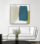 Beige And Navy Abstract by Lanie Loreth on GIANT ART - abstract 