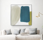 Beige And Navy Abstract by Lanie Loreth on GIANT ART - abstract 