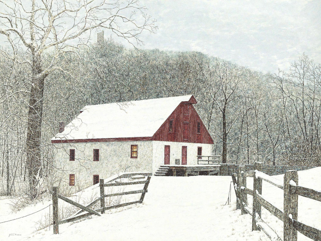 Grist Mill by James Redding on GIANT ART - lodge farm