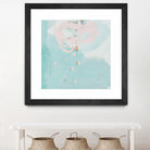 Spring Breeze Pink & Turquoise II by Patricia Pinto on GIANT ART - turquoise Abstract