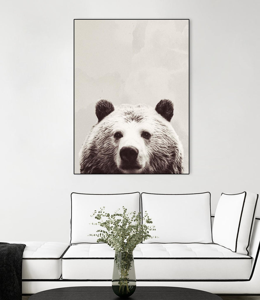 Friendly Bear by Sd Graphics Studio on GIANT ART - animals/wildlife whimsical