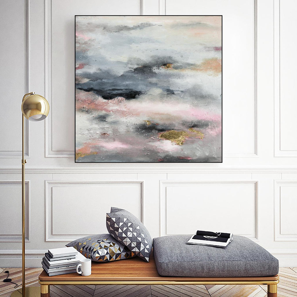 A Blush In The Dark (Square) by Patricia Pinto on GIANT ART - abstract 