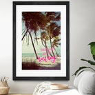 Best Beach Days by Debbie O'dell on GIANT ART - coastal typography