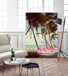 Best Beach Days by Debbie O'dell on GIANT ART - coastal typography