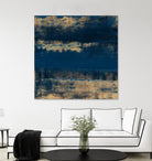 Sea Of Blue And Gold by Lanie Loreth on GIANT ART - abstract 