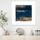 Sea Of Blue And Gold by Lanie Loreth on GIANT ART - abstract 