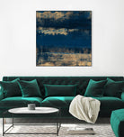 Sea Of Blue And Gold by Lanie Loreth on GIANT ART - abstract 