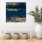 Sea Of Blue And Gold by Lanie Loreth on GIANT ART - abstract 