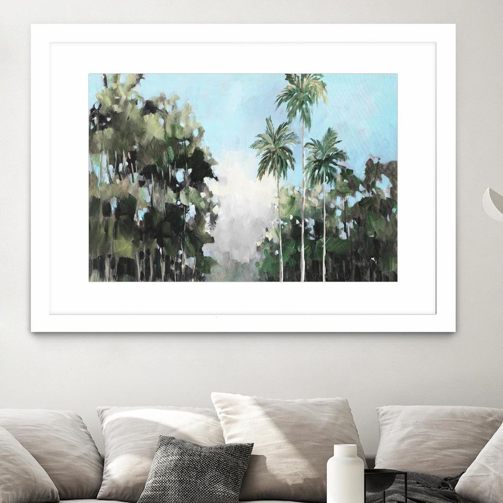 Palms On The Coast by Jane Slivka on GIANT ART - palms coastal