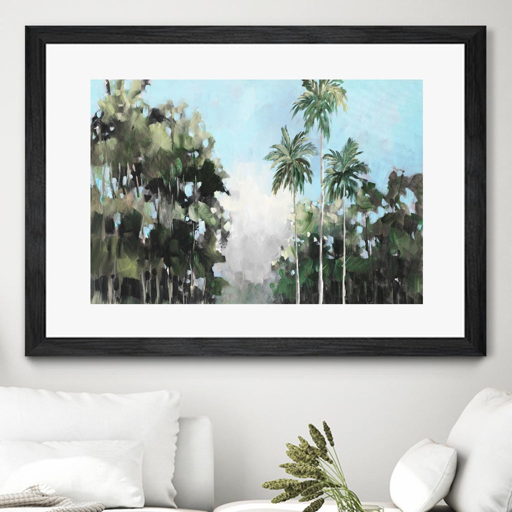 Palms On The Coast by Jane Slivka on GIANT ART - palms coastal