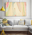 Against the Grain Abstract by Susan Bryant on GIANT ART - gold abstract