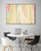 Against the Grain Abstract by Susan Bryant on GIANT ART - gold abstract