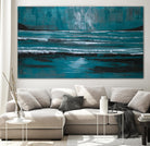 Blue Escape by Gina Ritter on GIANT ART - coastal abstract