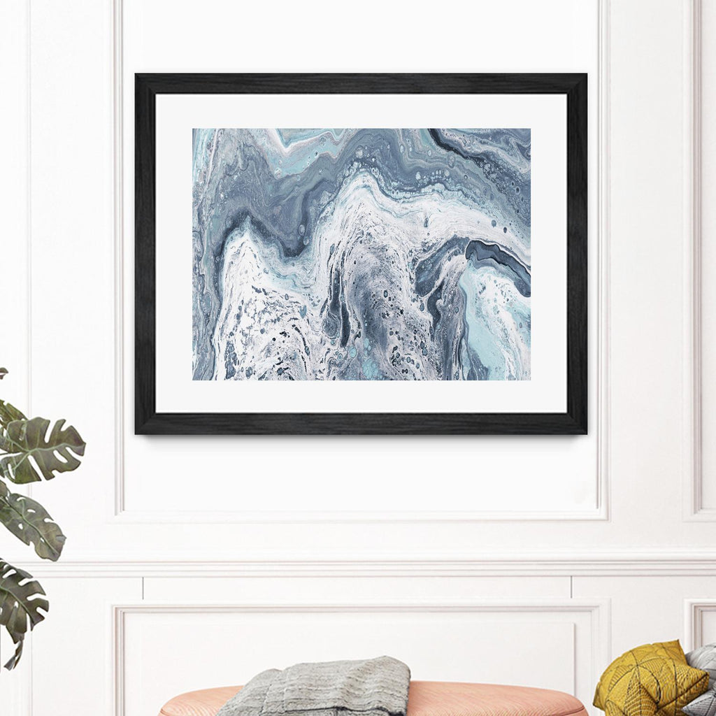 Calm Sea Abstract by Julie DeRice on GIANT ART - multi abstract