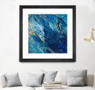 Blue Marble by Tiffany Hakimipour on GIANT ART - abstract 