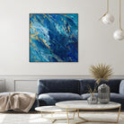 Blue Marble by Tiffany Hakimipour on GIANT ART - abstract 