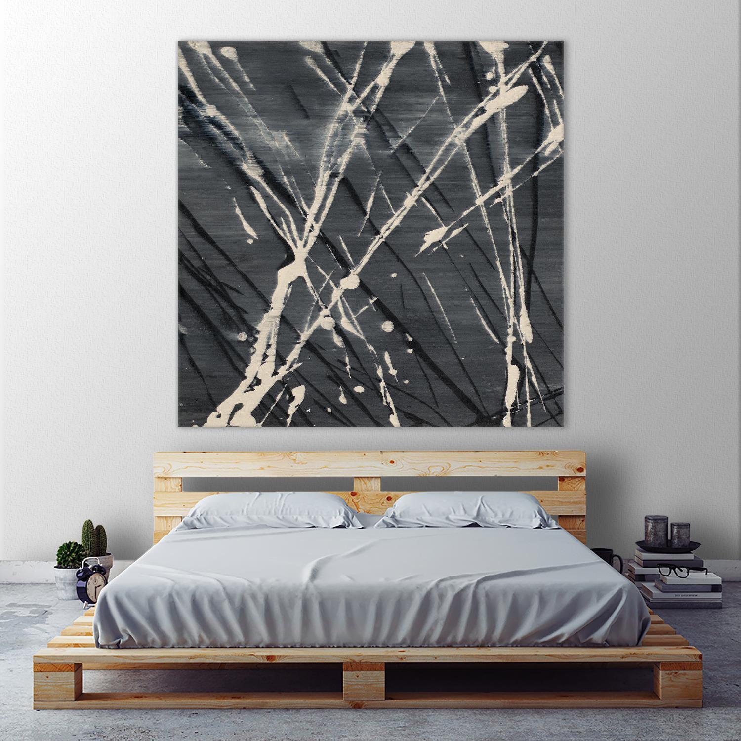 Dark Cloudy Mist I by Merri Pattinian on GIANT ART - abstract 