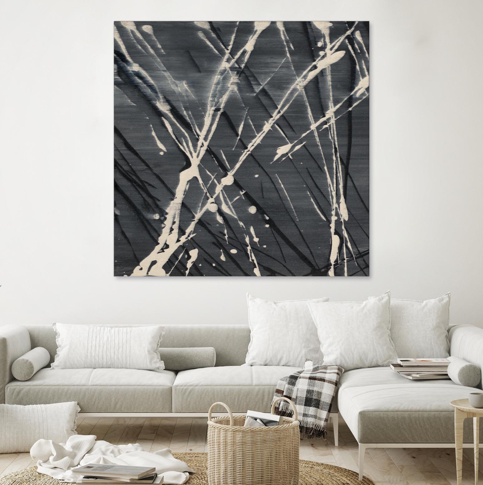 Dark Cloudy Mist I by Merri Pattinian on GIANT ART - abstract 