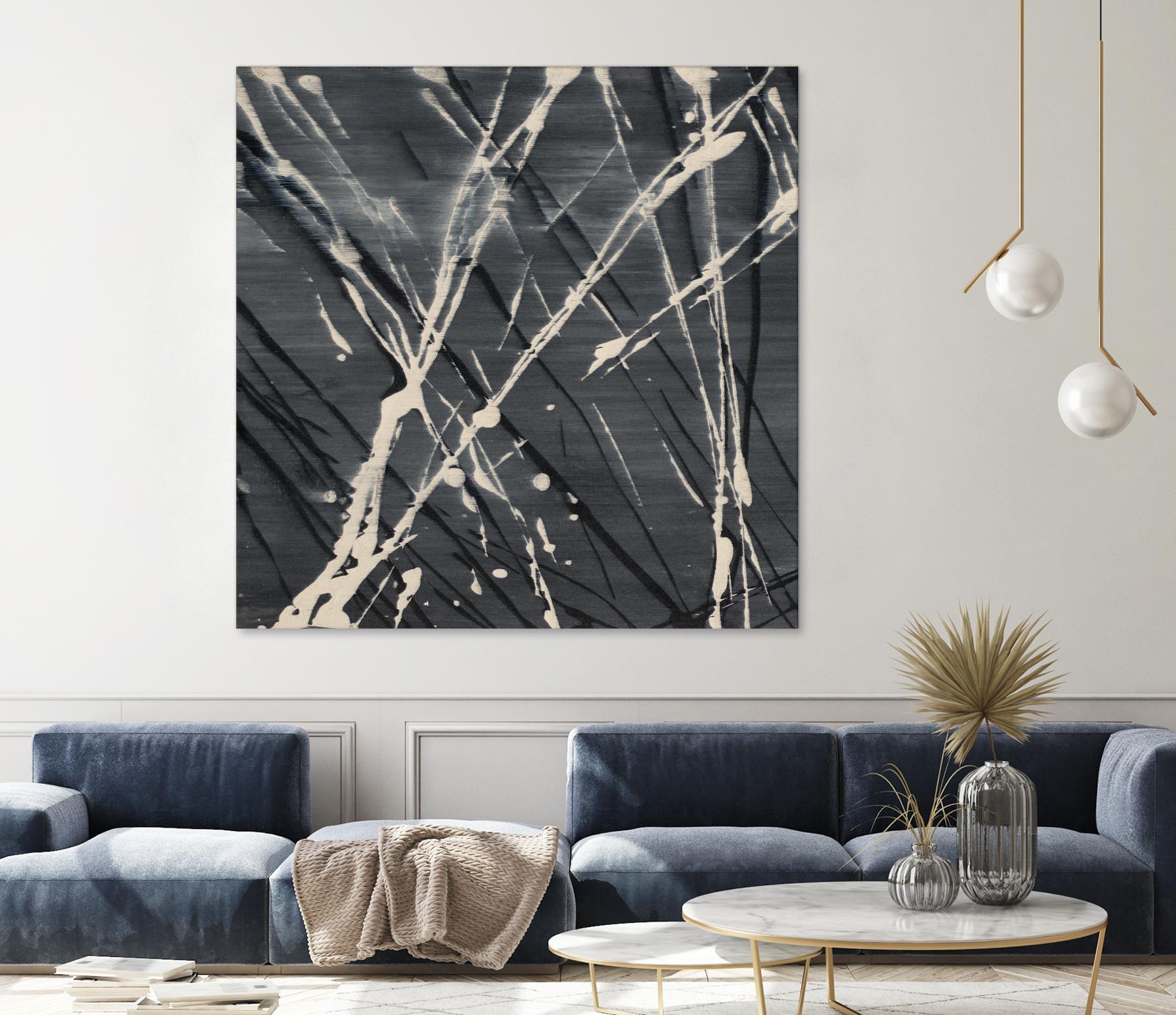 Dark Cloudy Mist I by Merri Pattinian on GIANT ART - abstract 