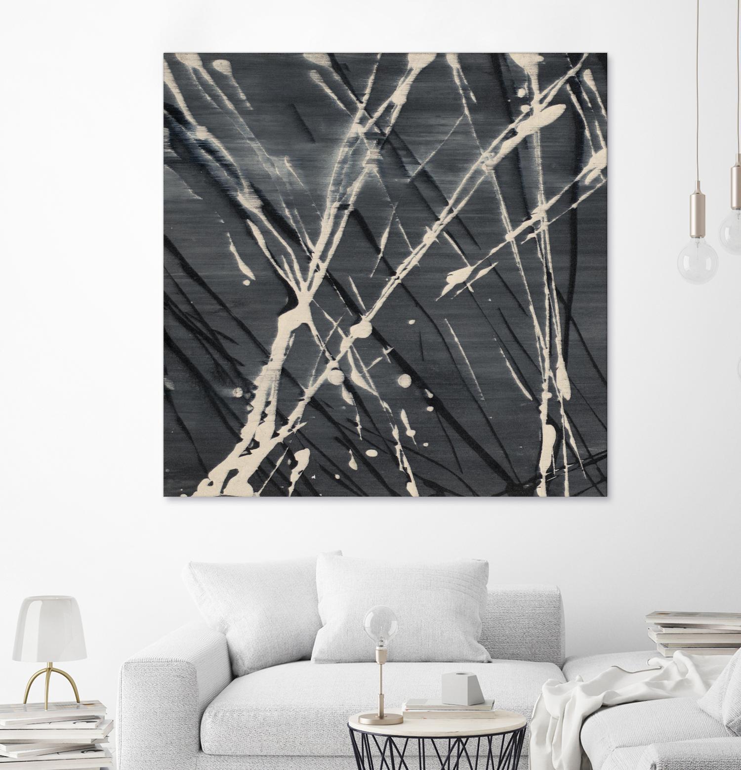 Dark Cloudy Mist I by Merri Pattinian on GIANT ART - abstract 