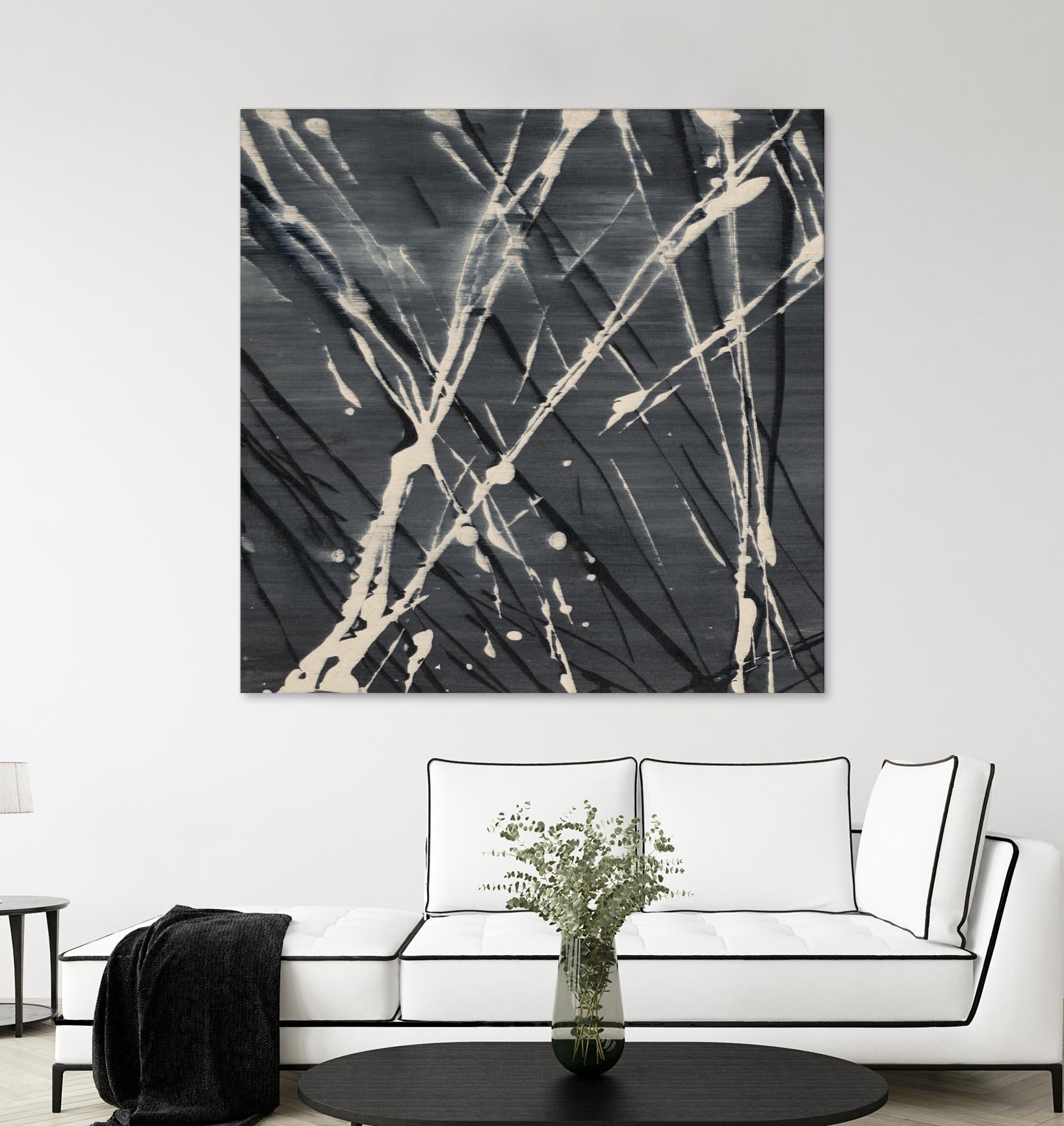 Dark Cloudy Mist I by Merri Pattinian on GIANT ART - abstract 