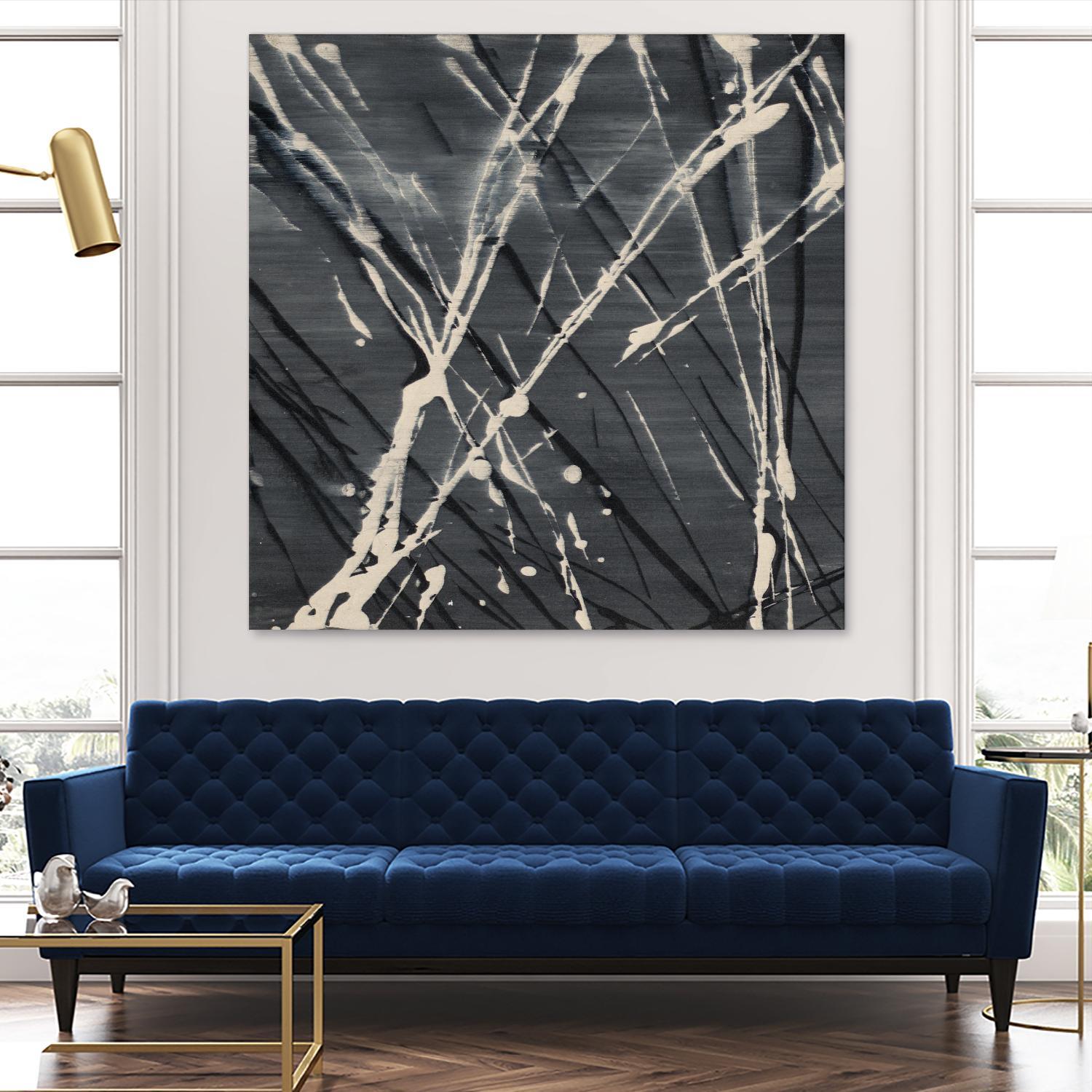 Dark Cloudy Mist I by Merri Pattinian on GIANT ART - abstract 