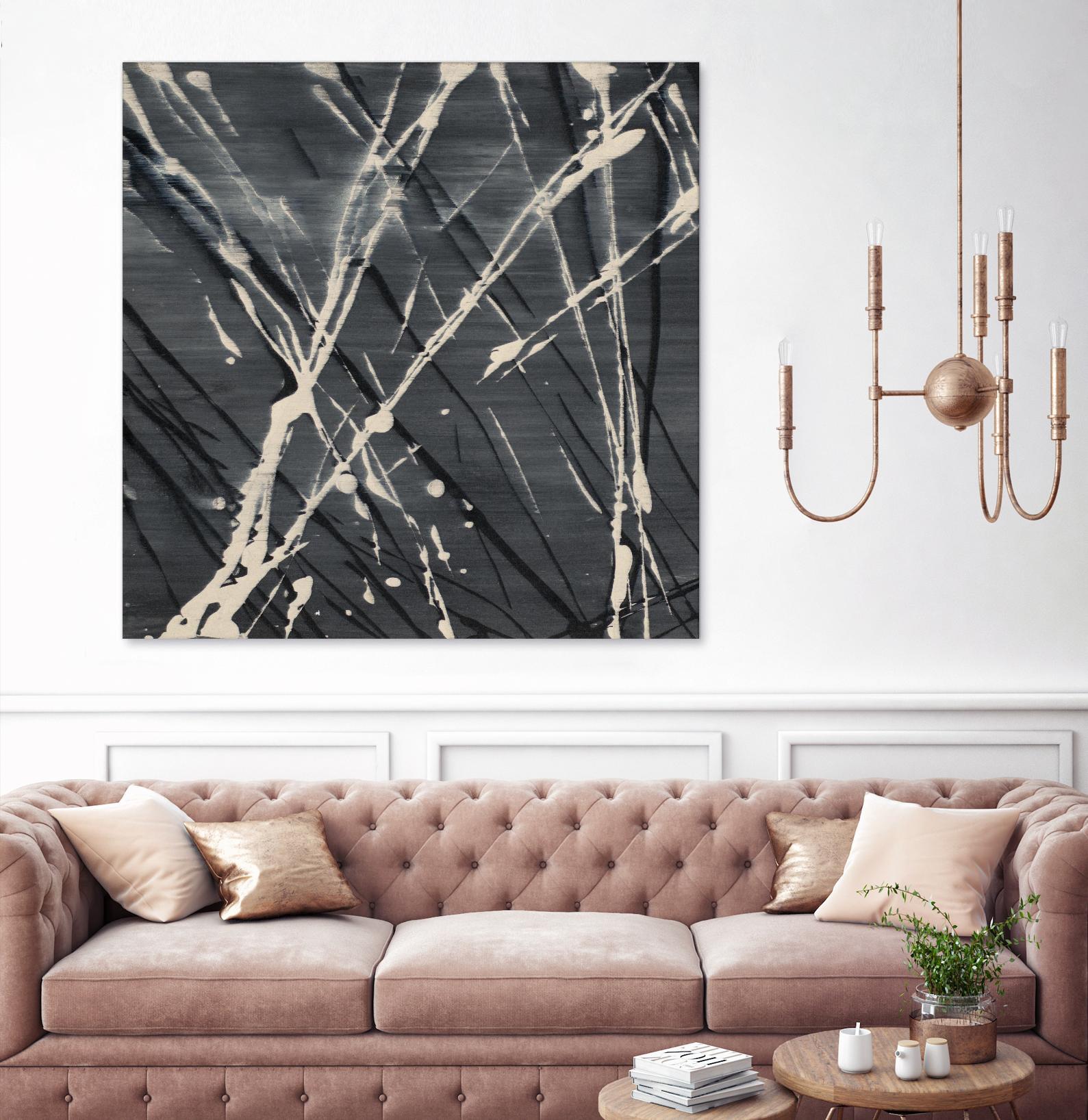 Dark Cloudy Mist I by Merri Pattinian on GIANT ART - abstract 