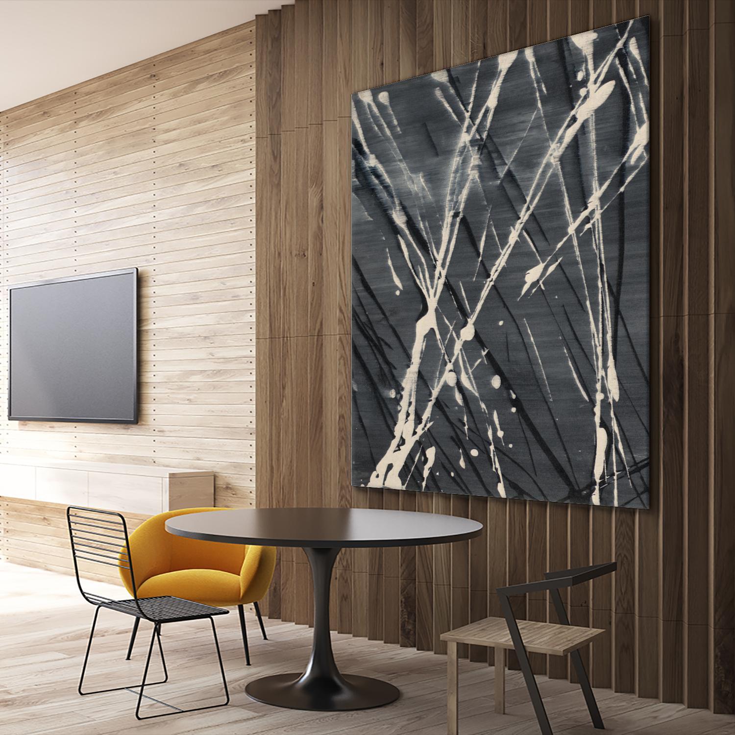 Dark Cloudy Mist I by Merri Pattinian on GIANT ART - abstract 