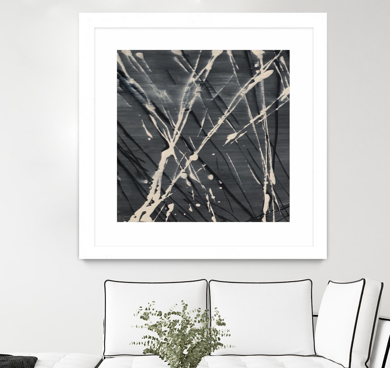 Dark Cloudy Mist I by Merri Pattinian on GIANT ART - abstract 