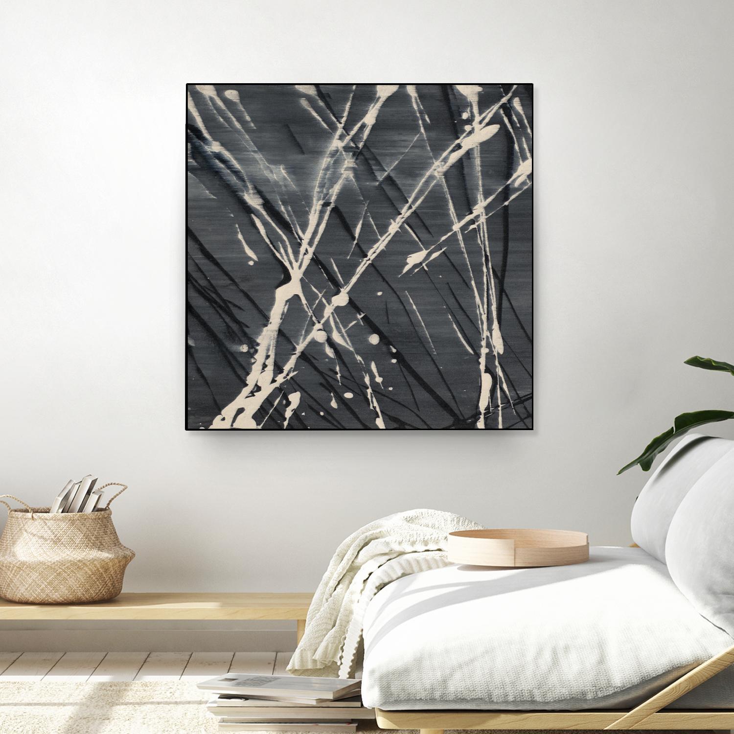 Dark Cloudy Mist I by Merri Pattinian on GIANT ART - abstract 