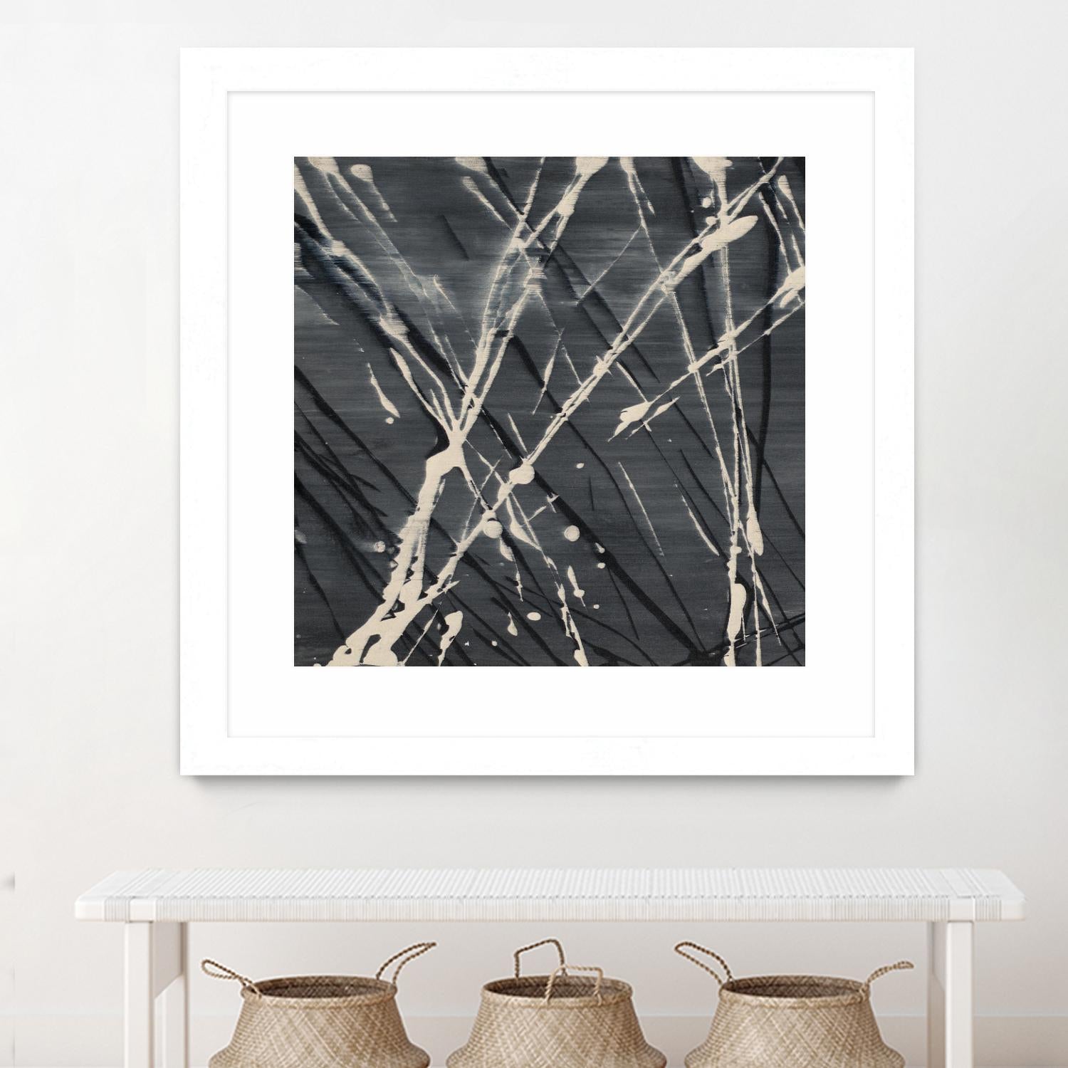 Dark Cloudy Mist I by Merri Pattinian on GIANT ART - abstract 