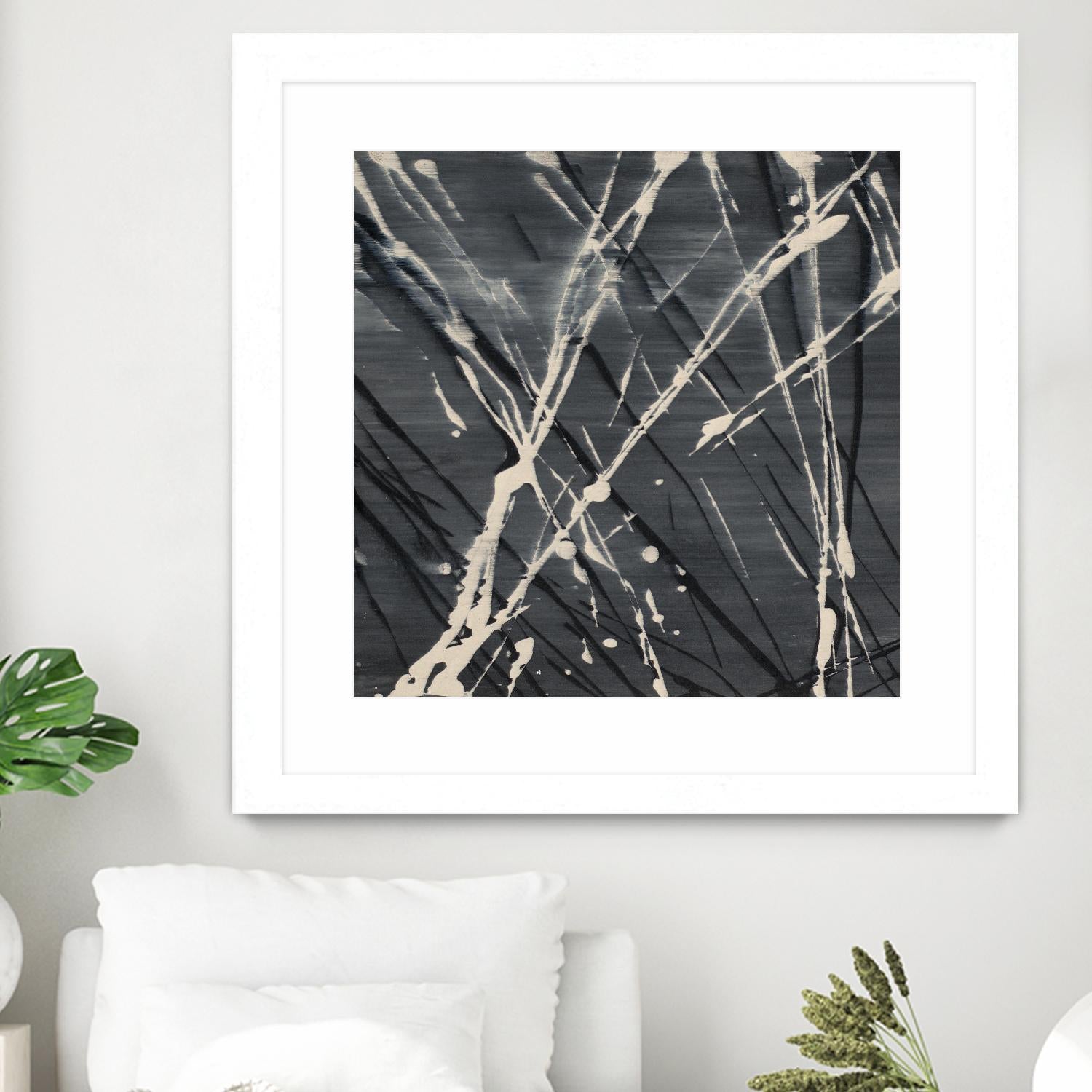 Dark Cloudy Mist I by Merri Pattinian on GIANT ART - abstract 