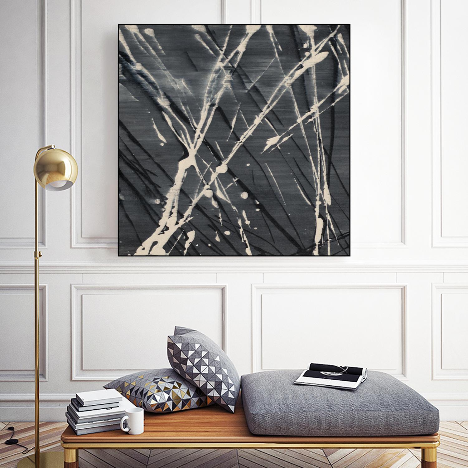 Dark Cloudy Mist I by Merri Pattinian on GIANT ART - abstract 