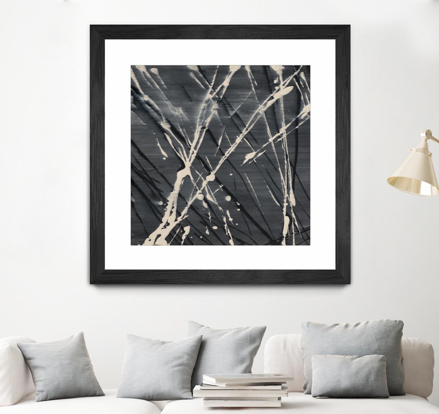 Dark Cloudy Mist I by Merri Pattinian on GIANT ART - abstract 